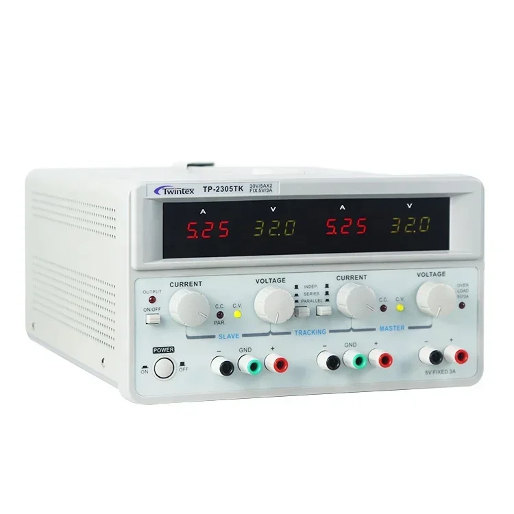 2026/Twintex TP-2305E 300W Sum - Dual Channel Linear Power Supply 30V 5A ulasan dan harga